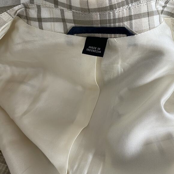 Haspel Premium Tailored Men’s Blazer Plaid Size 44L NWT - Picture 10 of 14